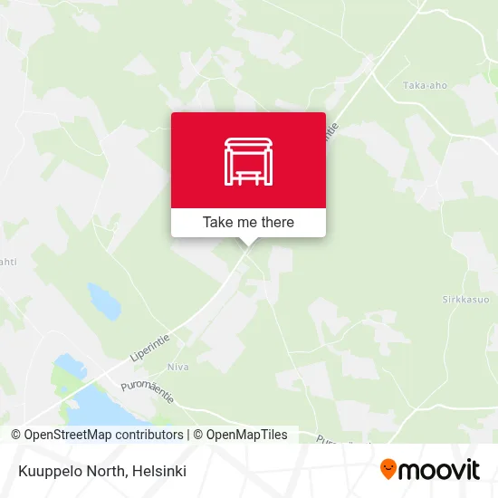 Kuuppelo North map