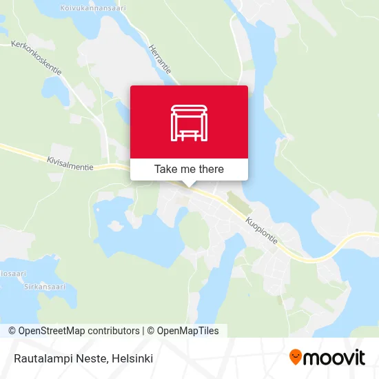 Rautalampi Neste map