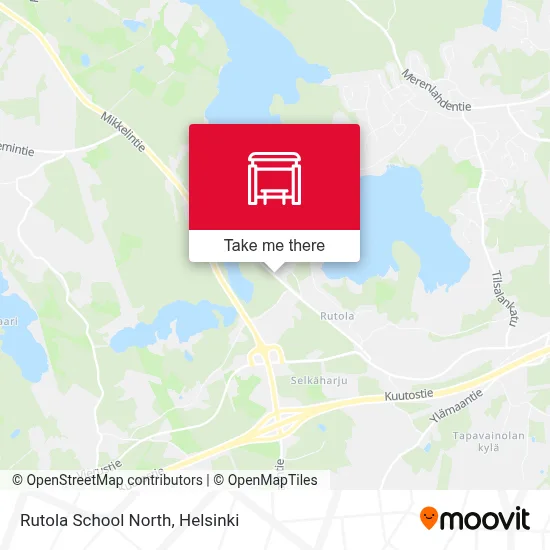 Rutola School North map