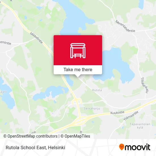 Rutola School East map