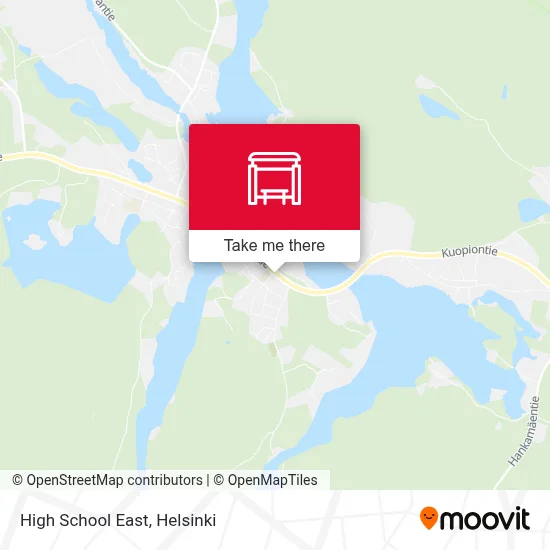 High School East map