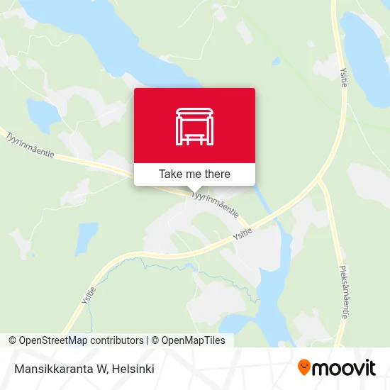 Mansikkaranta W map