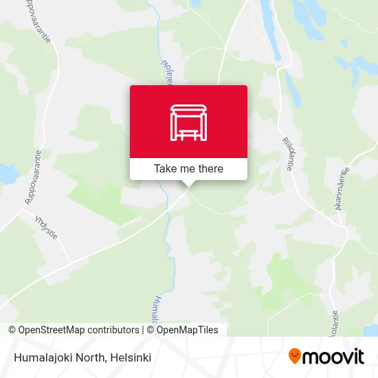 Humalajoki North map