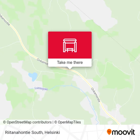 Riitanahontie South map