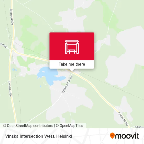 Vinska Intersection West map