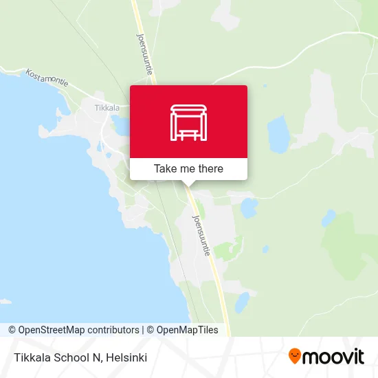 Tikkala School N map