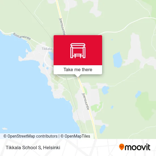 Tikkala School S map