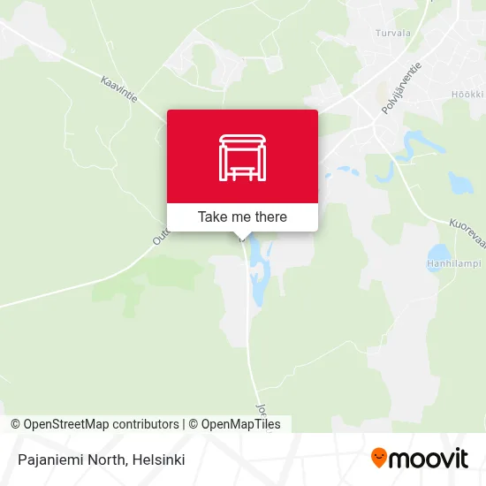 Pajaniemi North map