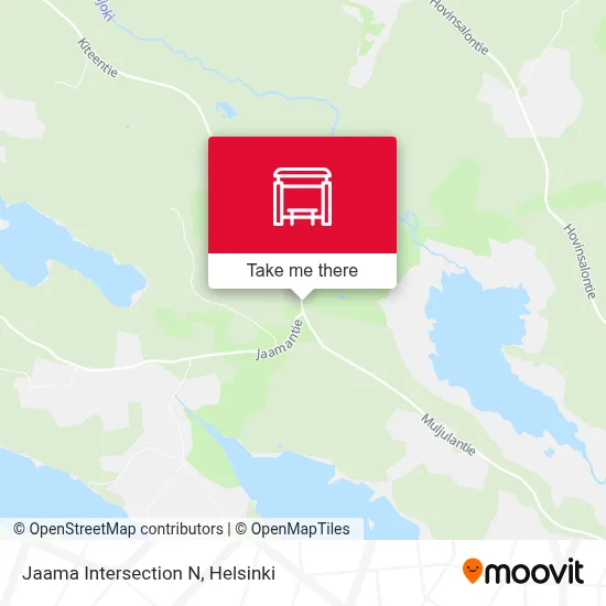 Jaama Intersection N map