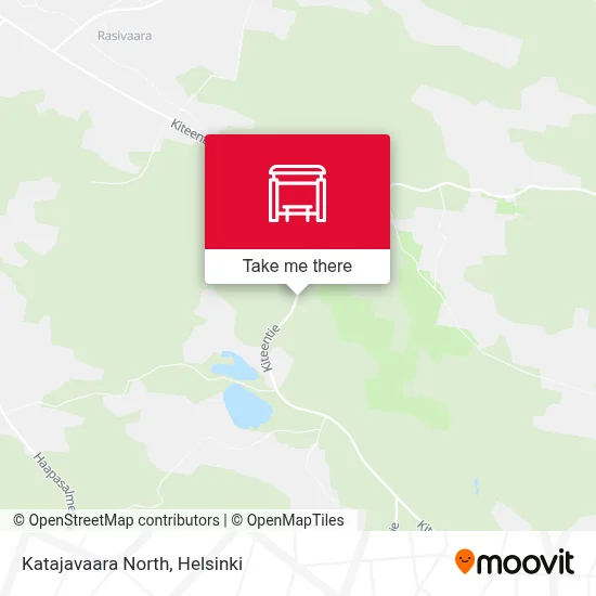 Katajavaara North map