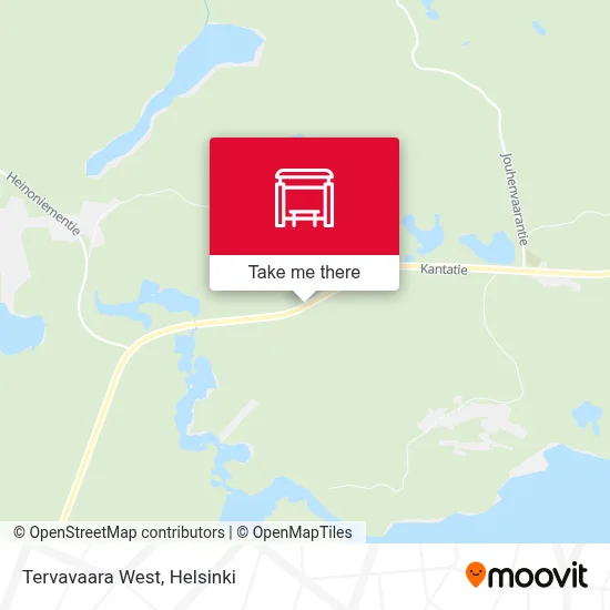 Tervavaara West map