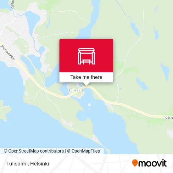 Tulisalmi map