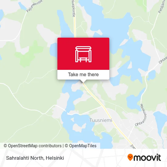 Sahralahti North map