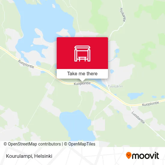 Kourulampi map