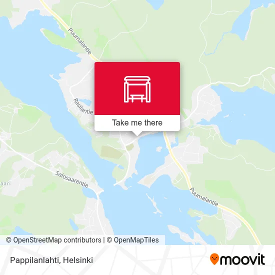 Pappilanlahti map