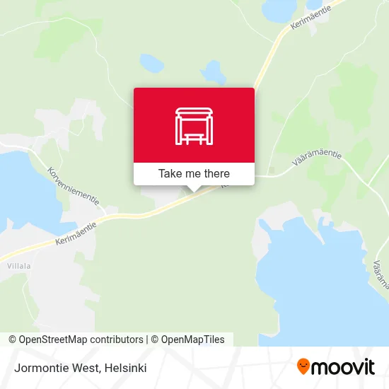 Jormontie West map