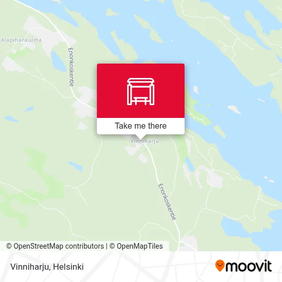 Vinniharju map