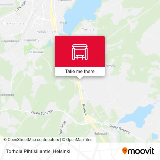 Torhola Pihtisillantie map