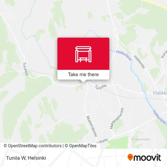 Tunila W map