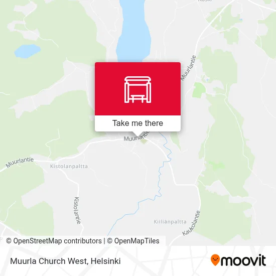 Muurla Church West map