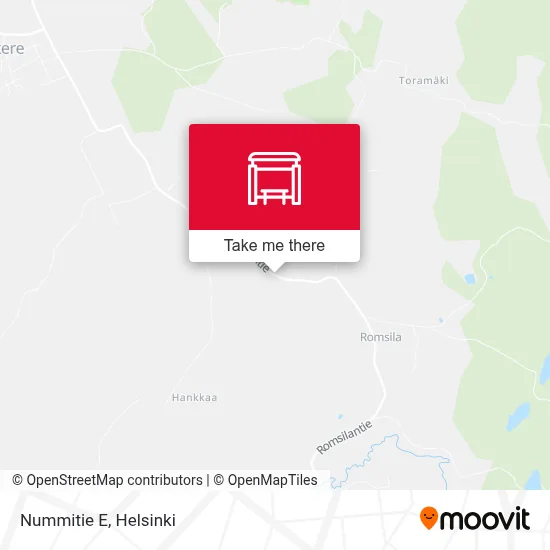Nummitie E map