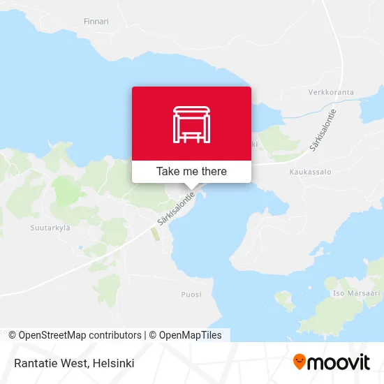 Rantatie West map