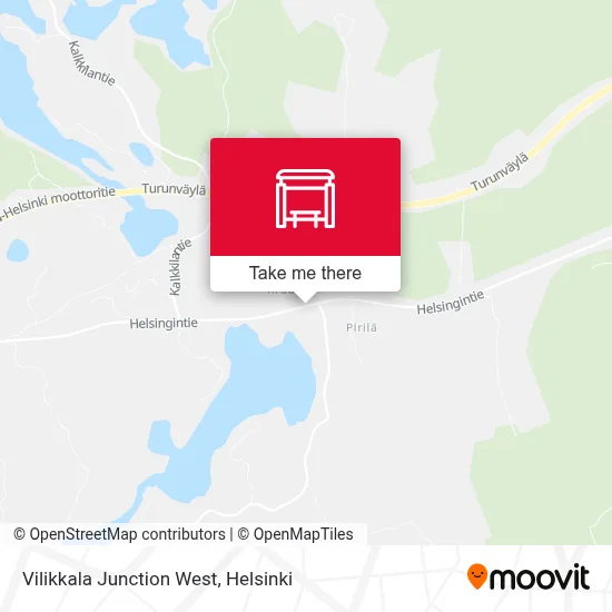 Vilikkala Junction West map