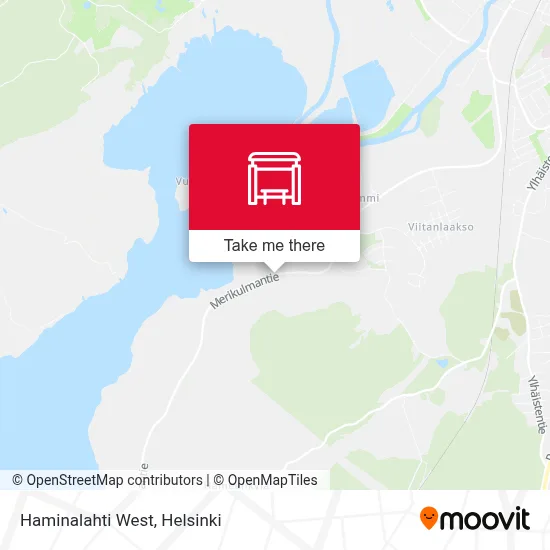 Haminalahti West map