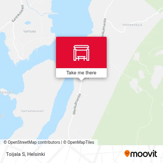 Toijala S map