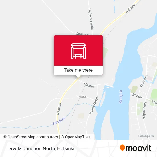 Tervola Junction North map