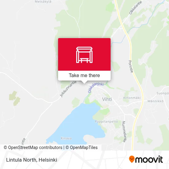 Lintula North map