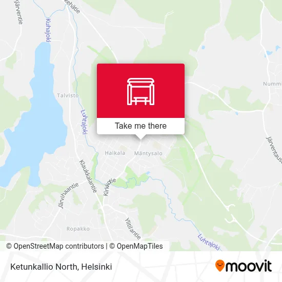 Ketunkallio North map