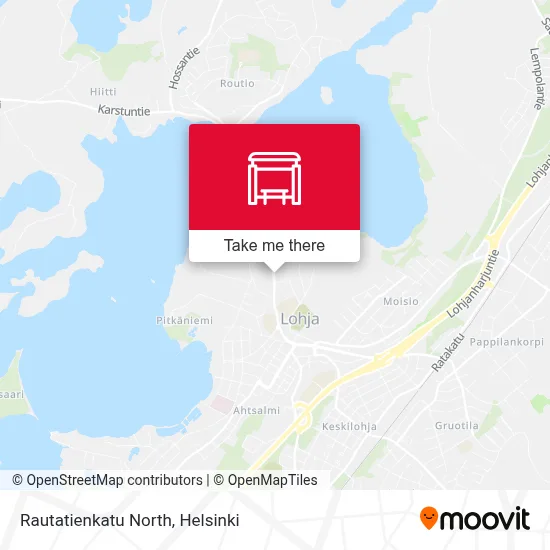 Rautatienkatu North map