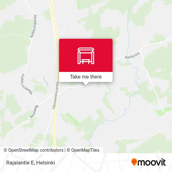 Rajalantie E map