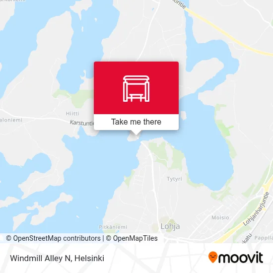 Windmill Alley N map