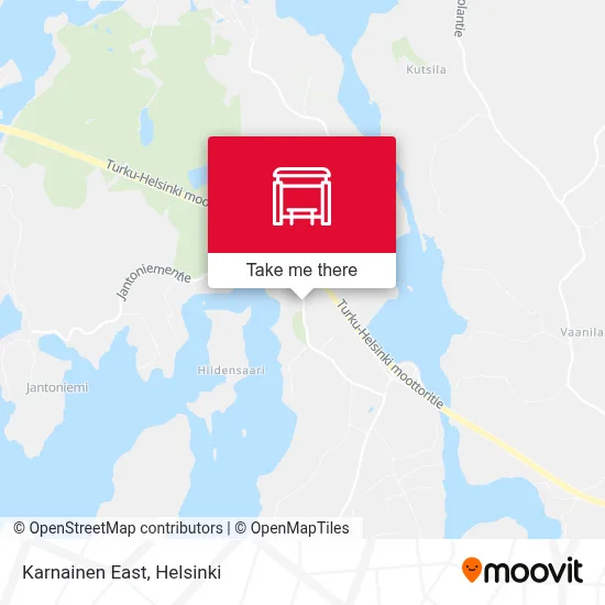 Karnainen East map