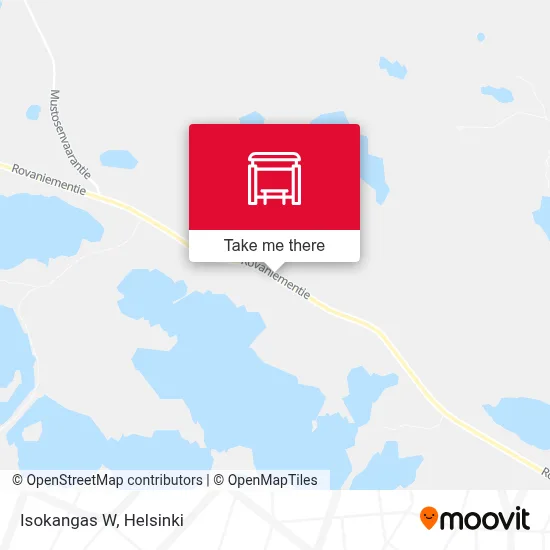Isokangas W map