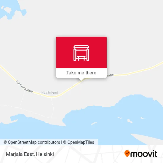 Marjala East map