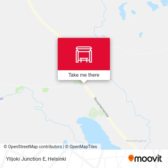 Ylijoki Junction E map