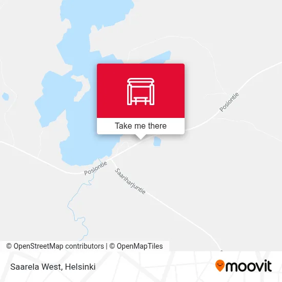 Saarela West map