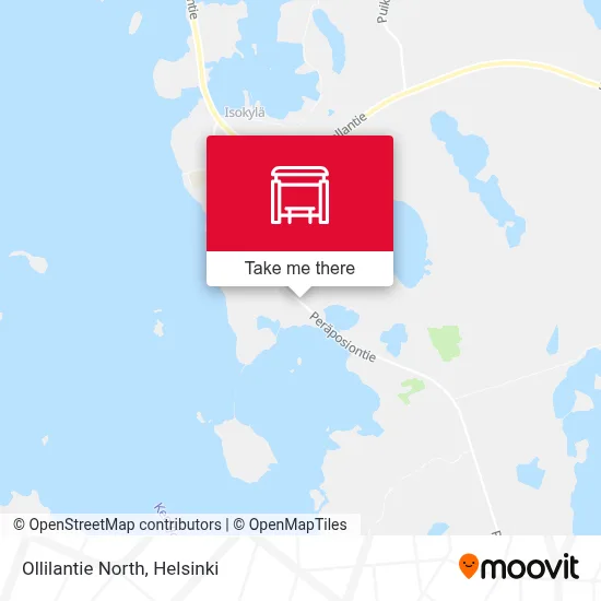 Ollilantie North map