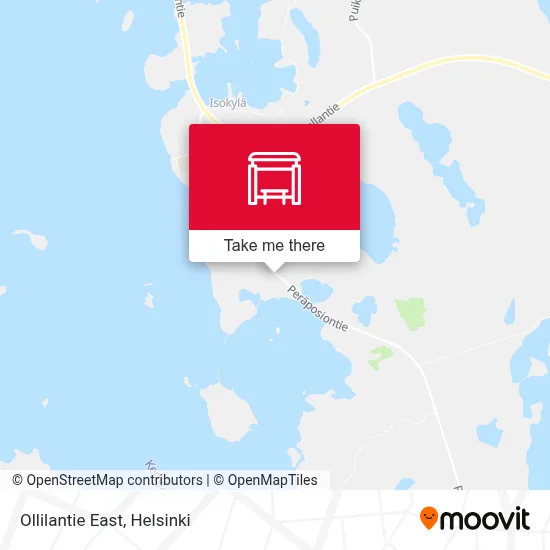 Ollilantie East map