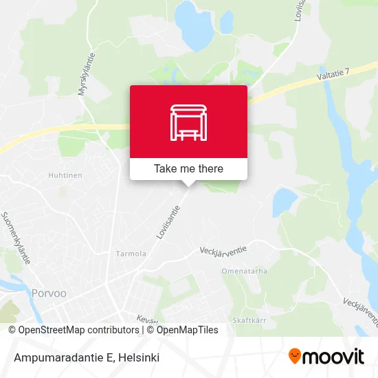 Ampumaradantie E map