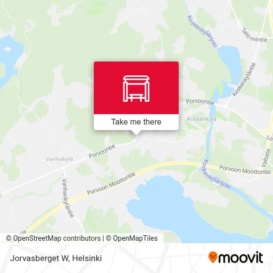 Jorvasberget W map
