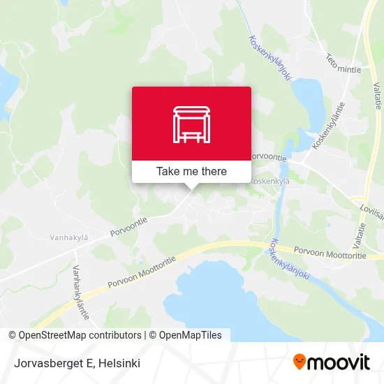 Jorvasberget E map