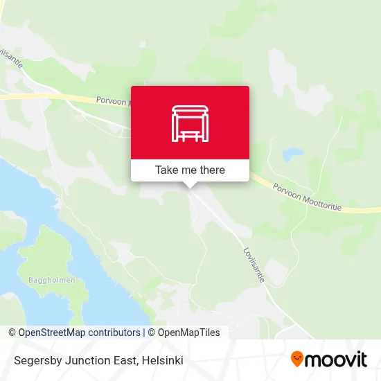 Segersby Junction East map
