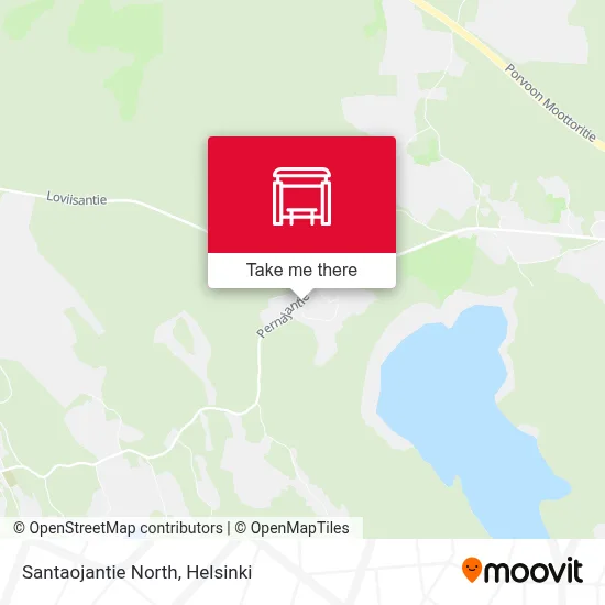 Santaojantie North map