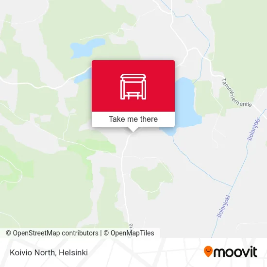 Koivio North map