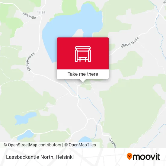 Lassbackantie North map