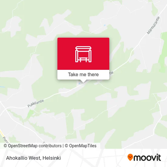 Ahokallio West map